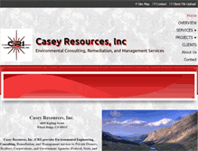 Tablet Screenshot of caseyresourcesinc.com